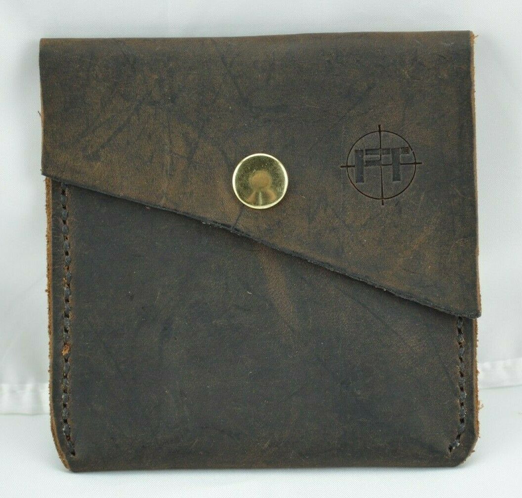 

Handmade Leather Large Business Credit Card Holder Wallet