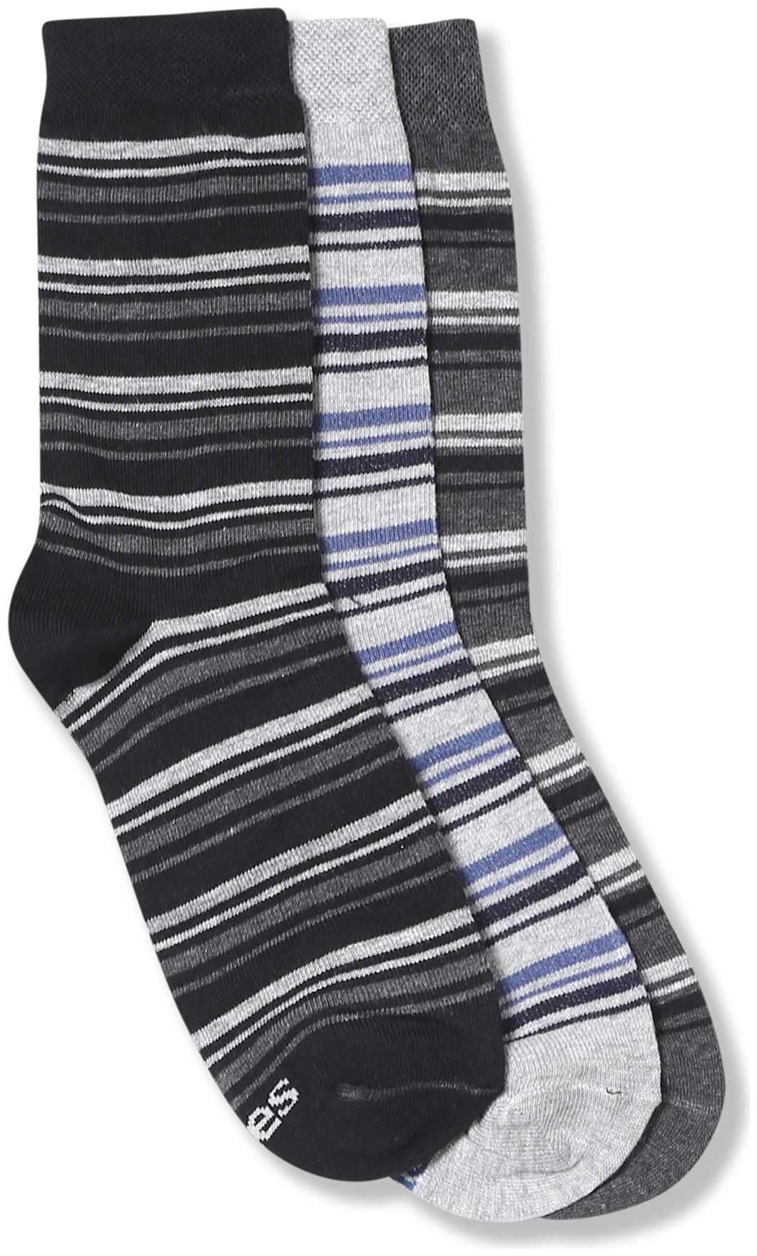

Hanes Multi Cotton Calf length socks ( 3 pairs )
