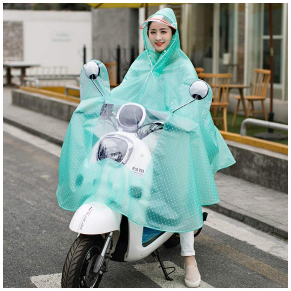 

Happy2Buy Raincoat Women s Scooty Raincoat (4XL)-Green