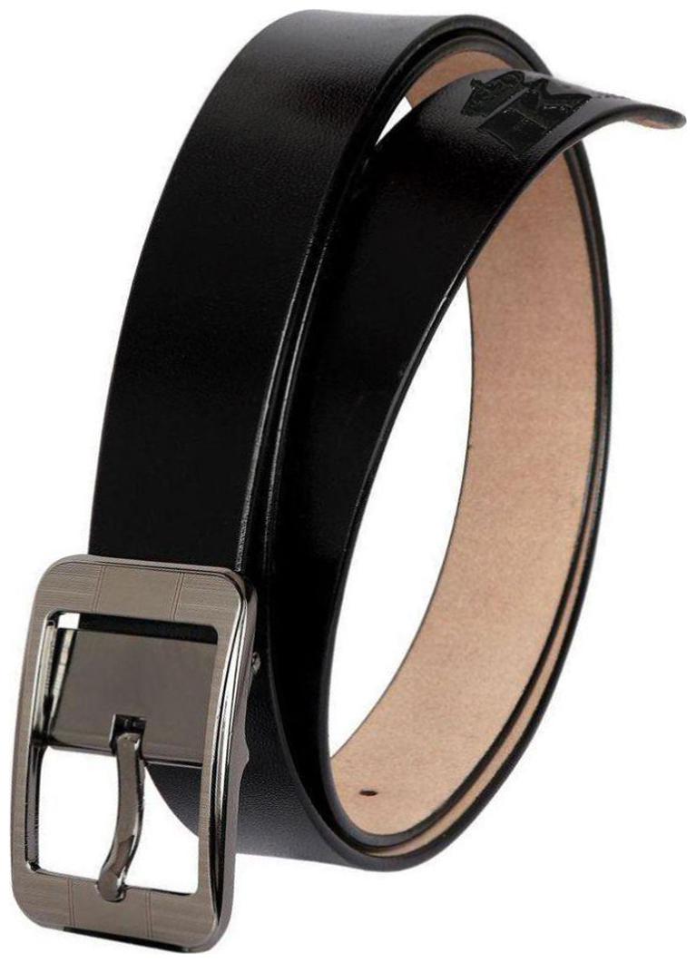 

HARLIE KING BLACK LEATHER BELT