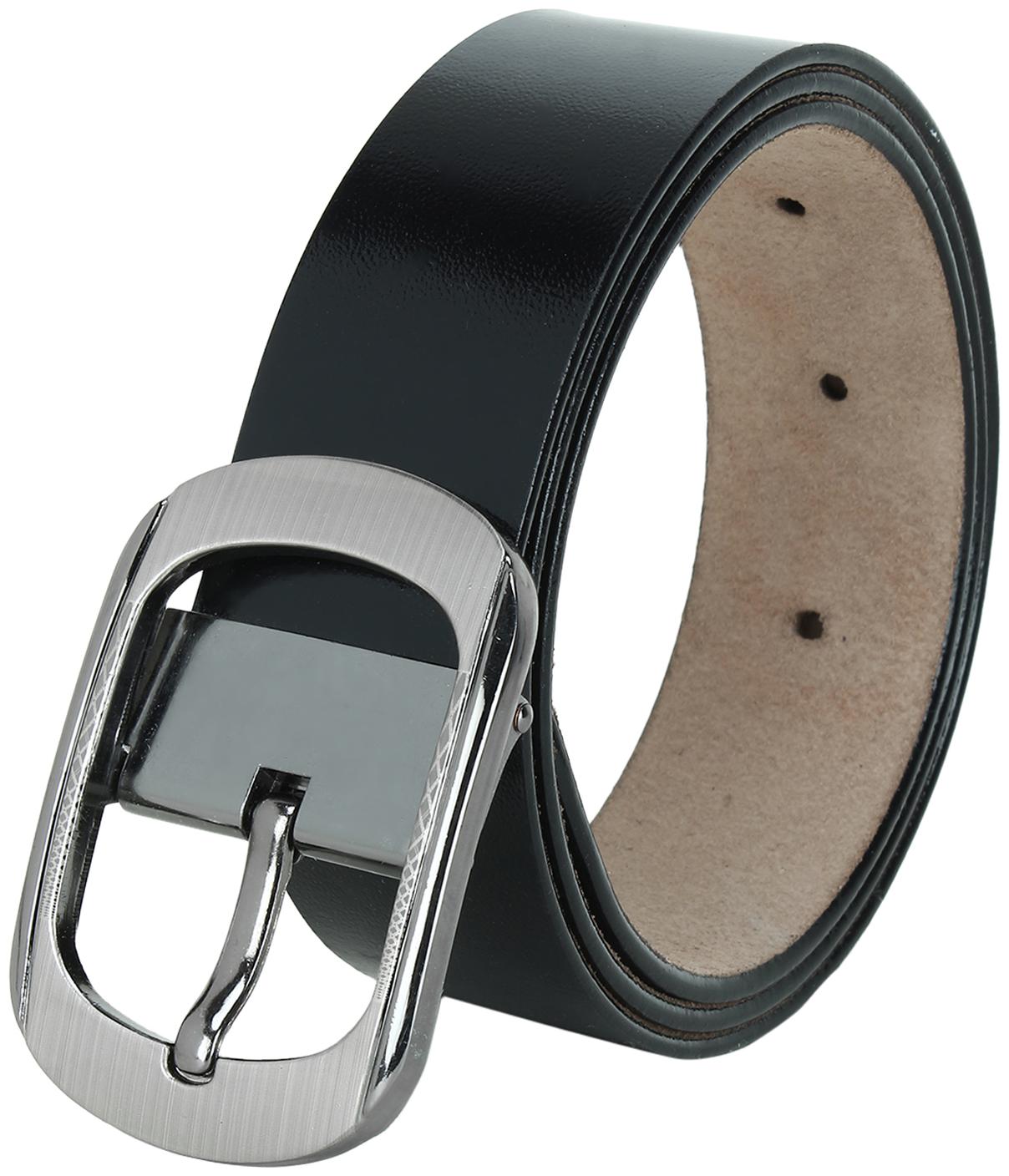 

Harlie King Men Genuine Leather Black Belt