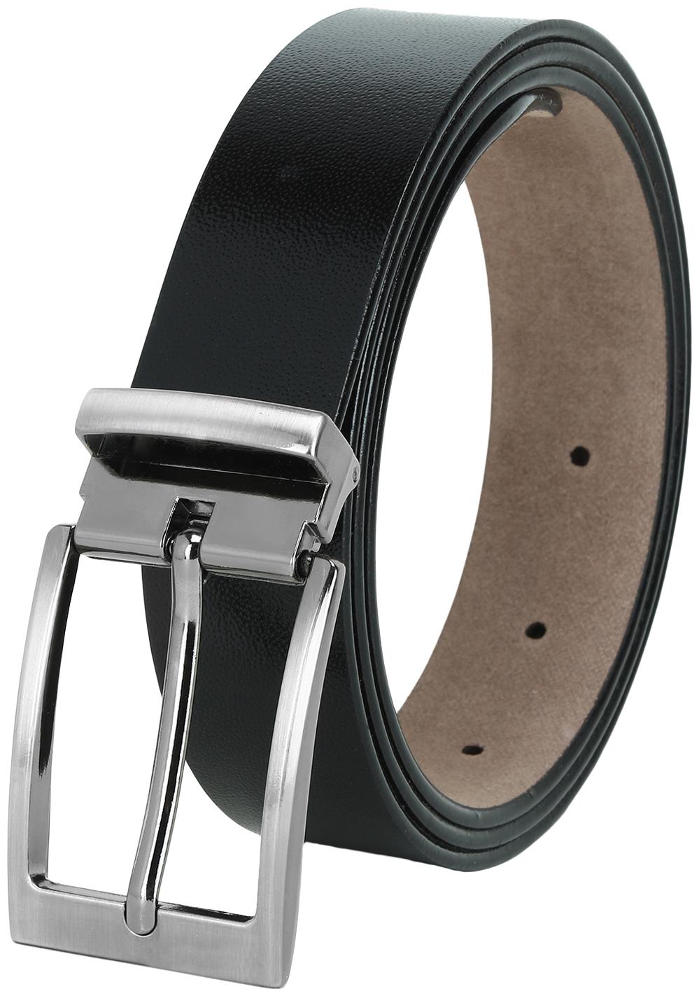 

Harlie King Men Genuine Leather Black Belt