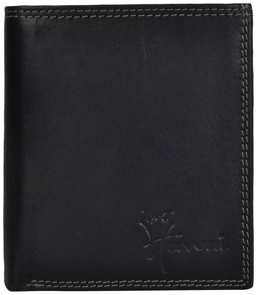 

Hawai Black Statement Notecase With Red Interiors