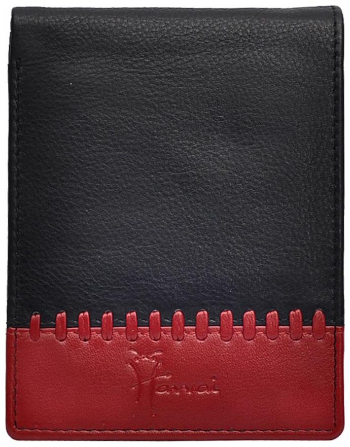 

Hawai Black And Red Leather Wallet