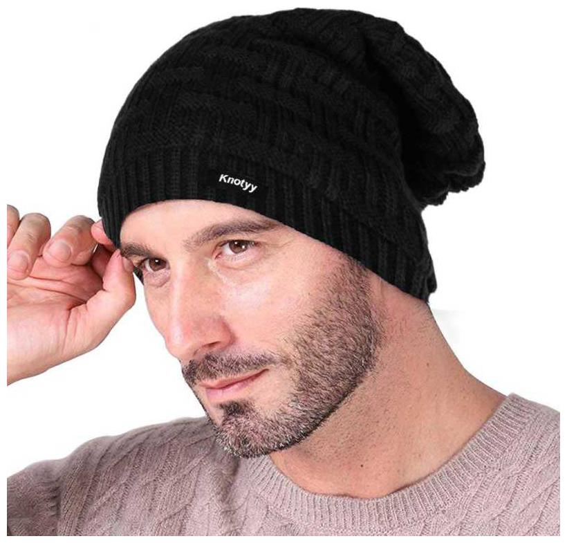 

HEXA Winter woolen Beanie For Men