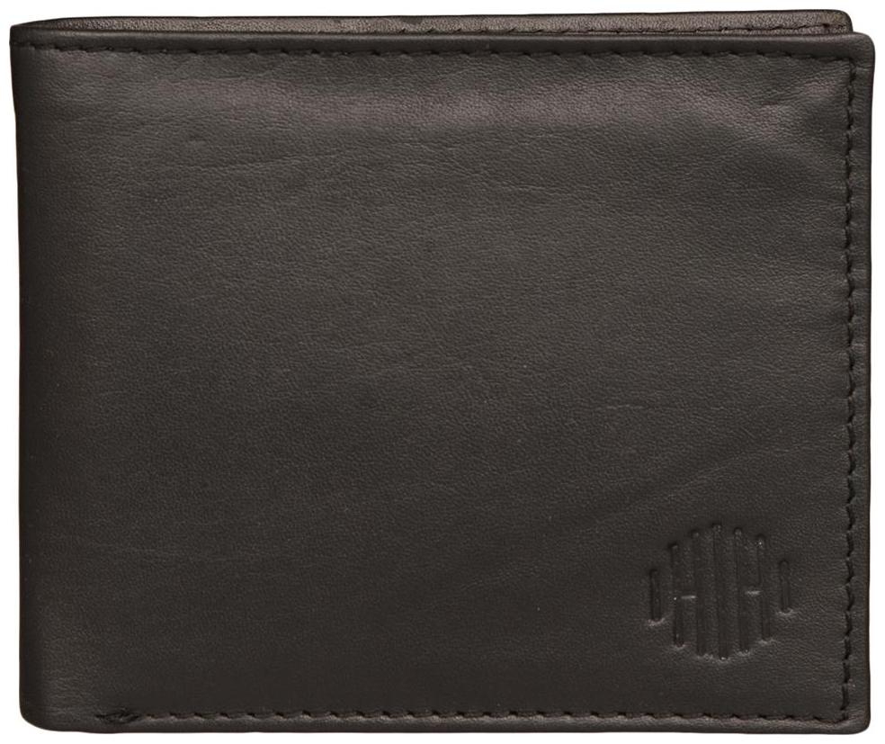 

Hide Hues Men Black Leather Bi-Fold Wallet ( Pack of 1 )