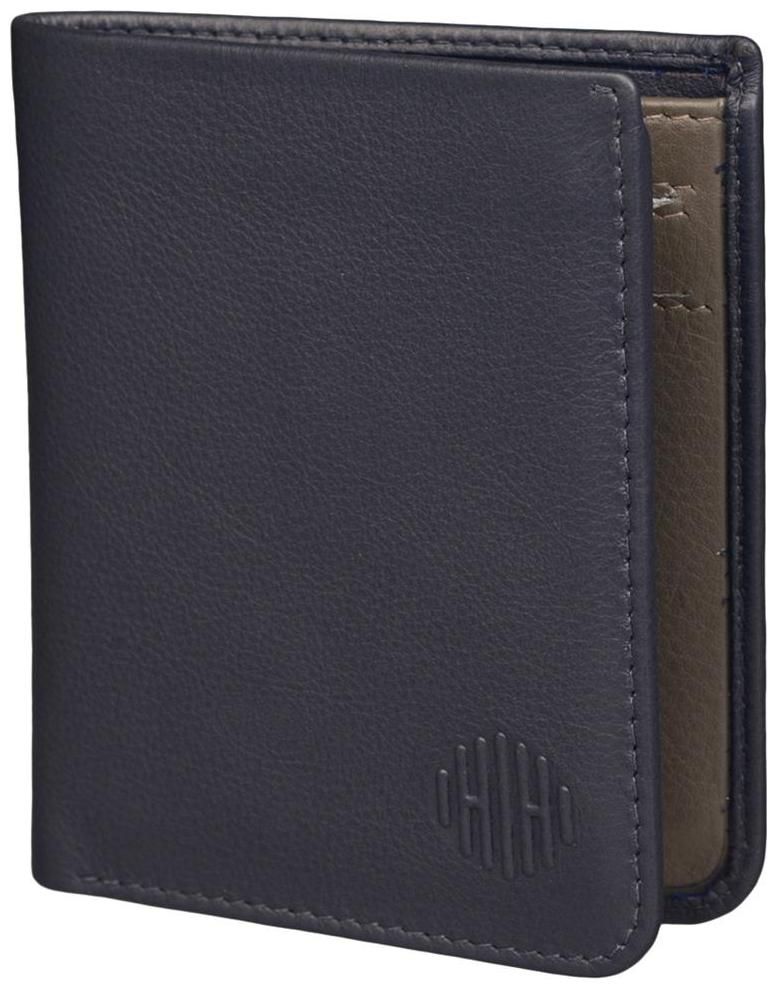 

Hide Hues Men Leather Card holder - Blue Pack of 1