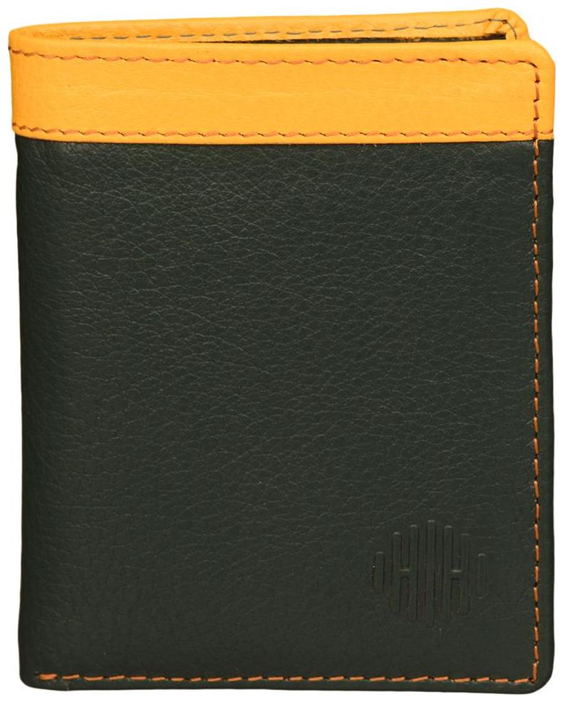 

Hide Hues Men Leather Card holder - Blue Pack of 1