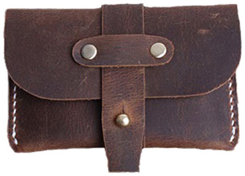 

HIDE SLEEK Brown Credit Card Case