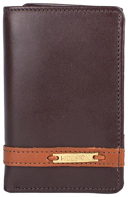 

Hidesign Men Brown Leather Bi-Fold Wallet ( Pack of 1 )