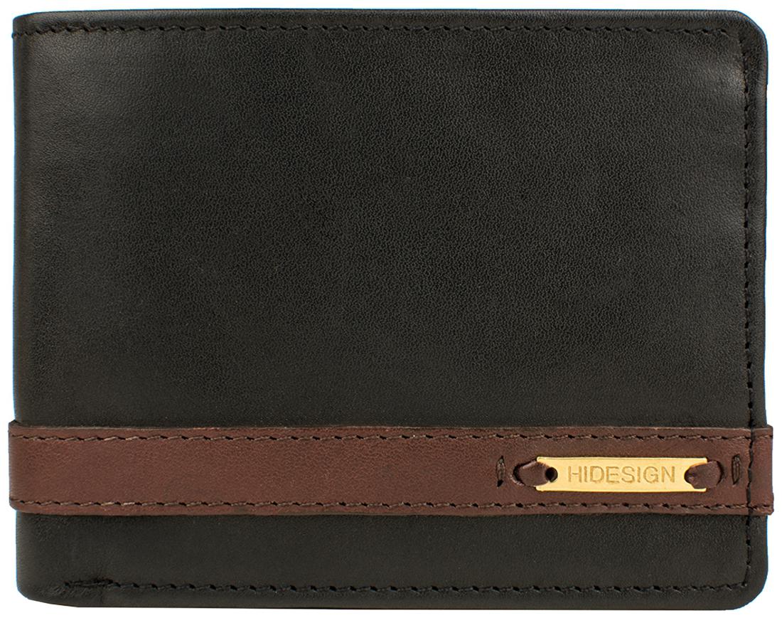 

Hidesign Men Black Leather Bi-Fold Wallet ( Pack of 1 )