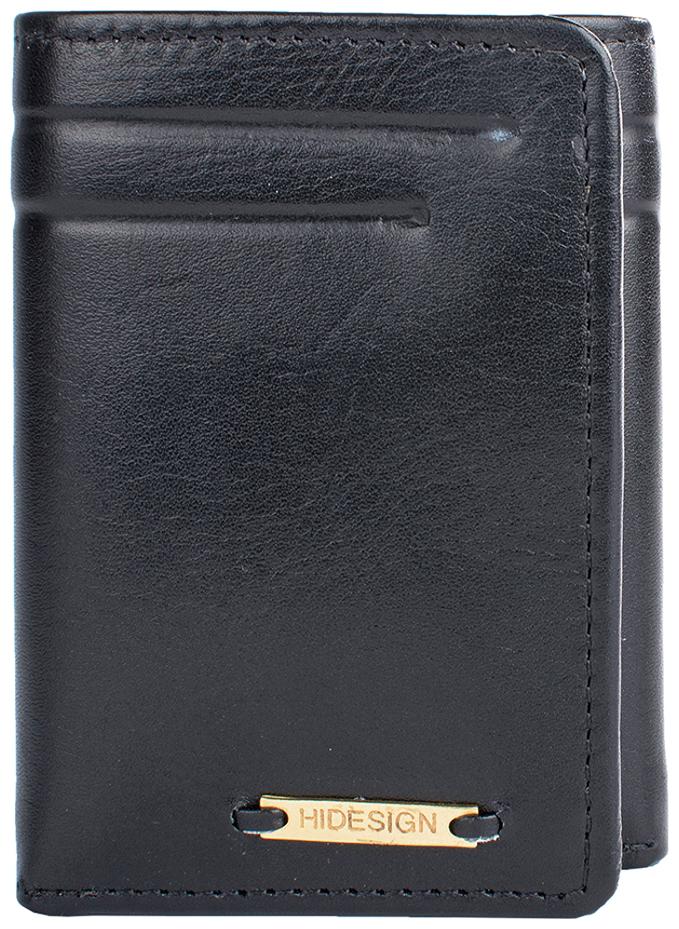 

Hidesign Men Black Leather Bi-Fold Wallet ( Pack of 1 )