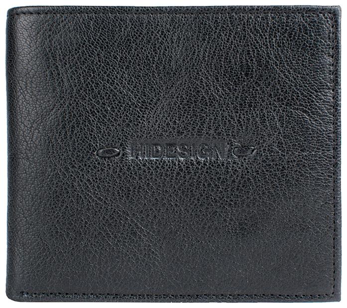 

Hidesign Men Black Leather Bi-Fold Wallet ( Pack of 1 )