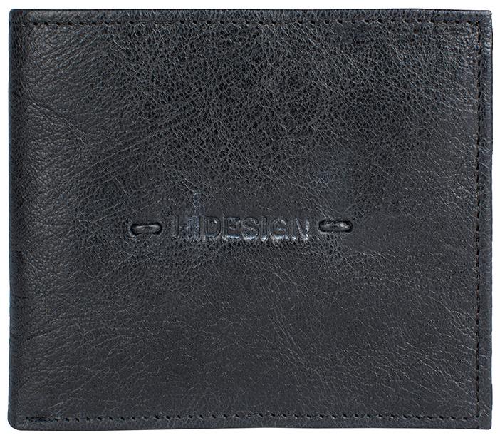 

Hidesign Men Black Leather Bi-Fold Wallet ( Pack of 1 )