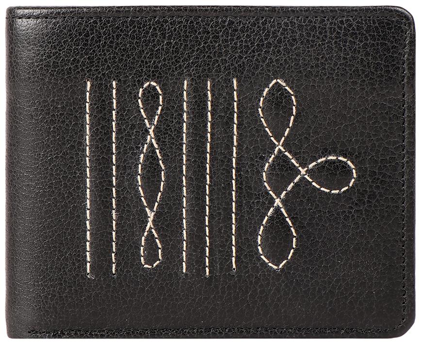 

Hidesign Men Black Leather Bi-Fold Wallet ( Pack of 1 )