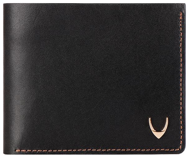

Hidesign Men Black Leather Bi-Fold Wallet ( Pack of 1 )