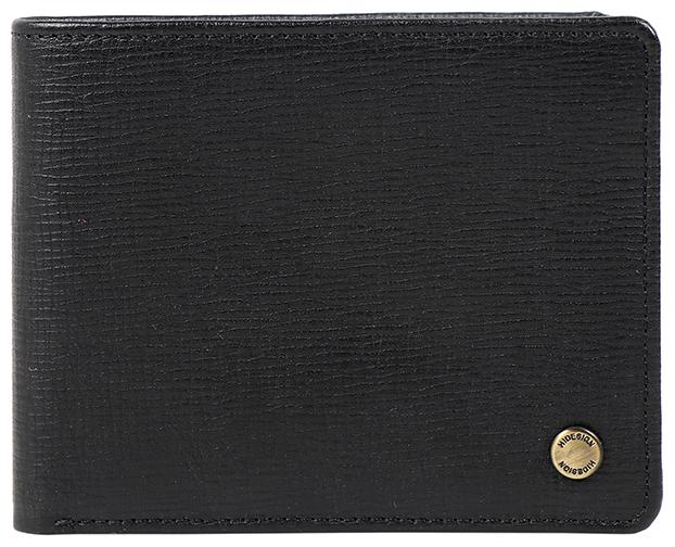 

Hidesign Men Black Leather Bi-Fold Wallet ( Pack of 1 )