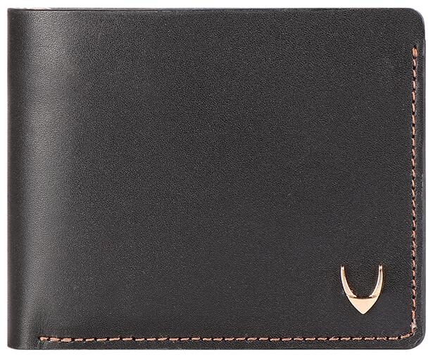 

Hidesign Men Black Leather Bi-Fold Wallet ( Pack of 1 )