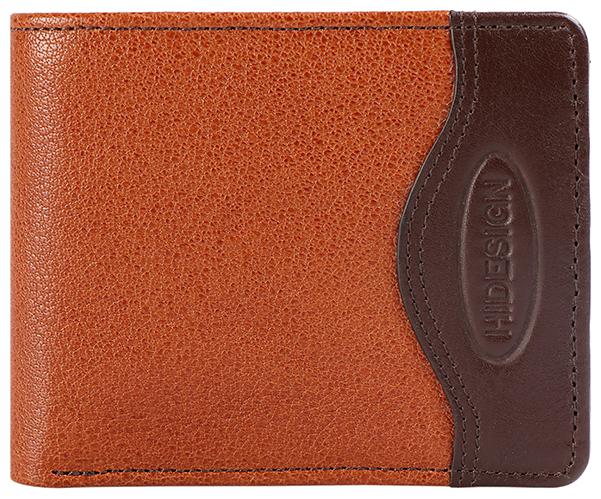 

Hidesign Men Tan Leather Bi-Fold Wallet ( Pack of 1 )