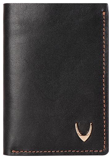 

Hidesign Men Black Leather Bi-Fold Wallet ( Pack of 1 )