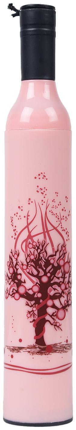 

Home Story Fashionable Wine Bottle Pink Cover 110 cm Travel Umbrella