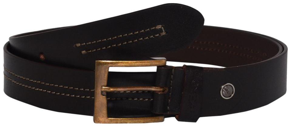 

HyEnd Men s and Boys Dark Brown Genuine Leather Formal-Casual Stylish Belts
