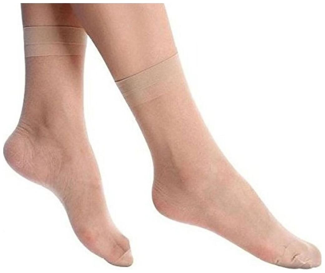 

I Shop Girls Women s Beige Color Pair of Thumb Socks Pack of 1