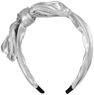 Ilu Head Band Wedding Party Styling Beauty Fashion Hair Care Hair Accessories Girls Women Ladies Silver Plastic Leather Hair Band Head Band Hair Clip