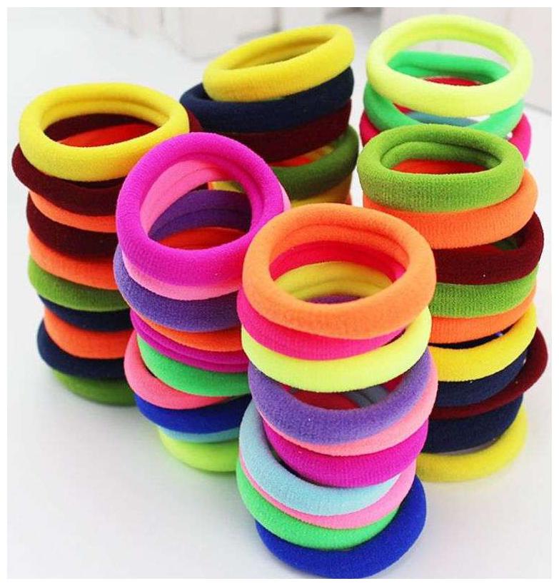 

Imported hair rubber bands ( pack of 4)