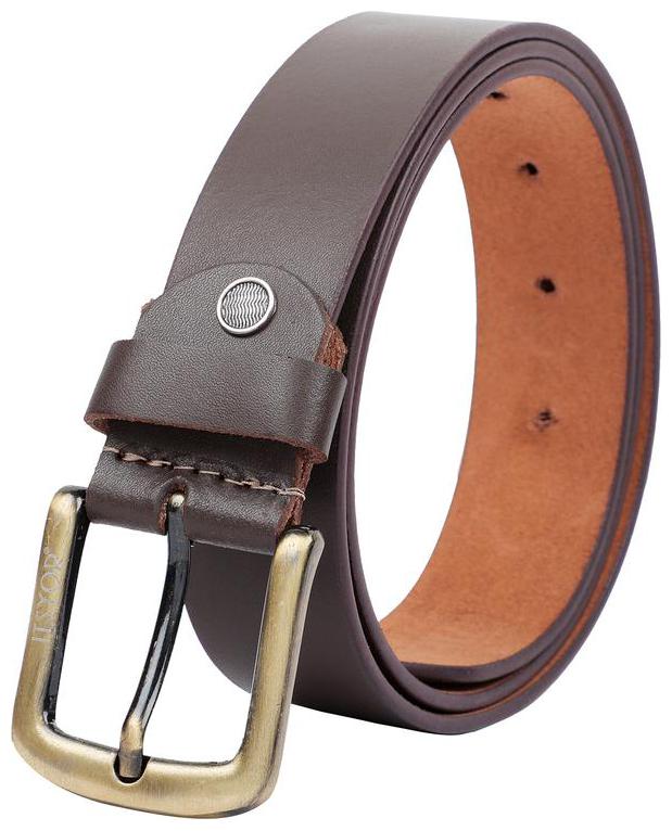 

Itsyor Classic Genuine Leather Brown formal belt for men