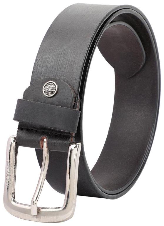 

Itsyor full Grain Genuine Leather Black formal belt for men