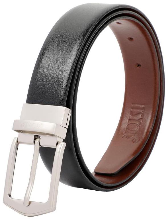 

Itsyor genuine Reversible Italian leather Black and Brown formal belt for men