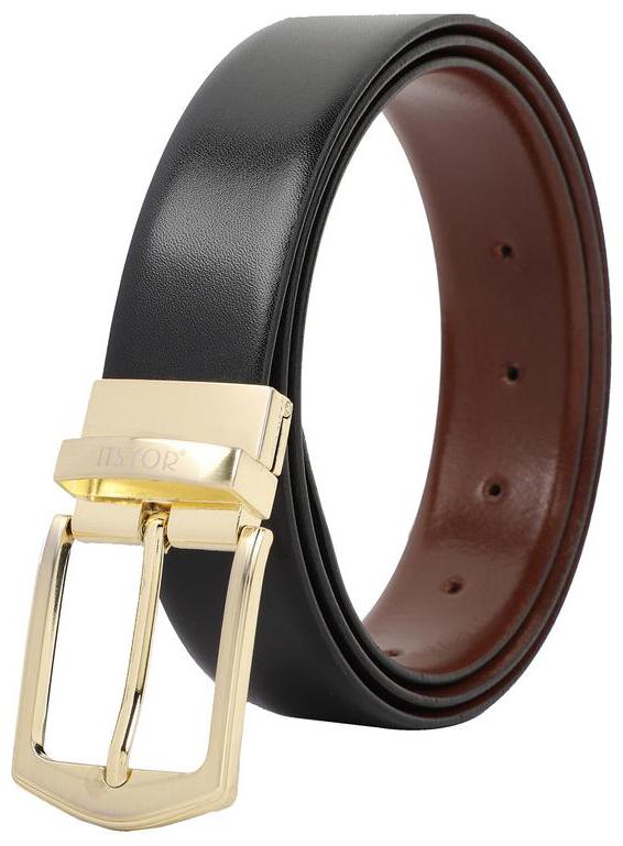 

Itsyor genuine Reversible Italian leather Black and Brown formal belt for men