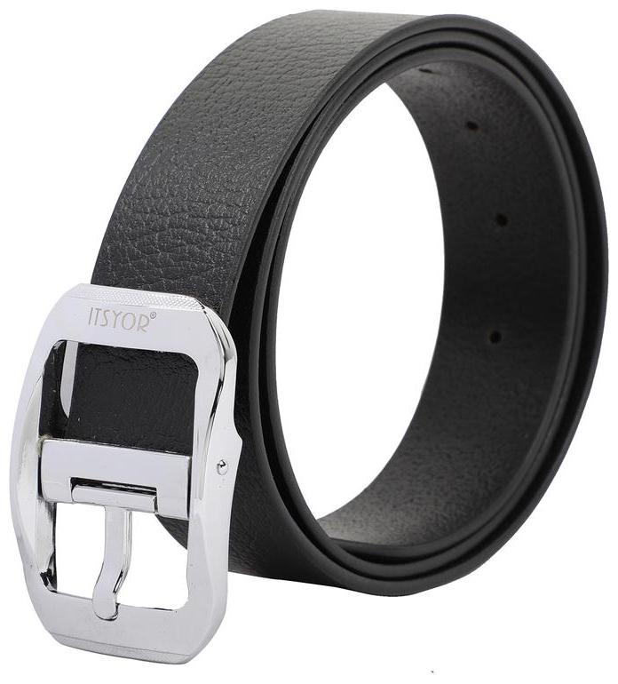 

Itsyor Genuine Leather Black formal belt for men
