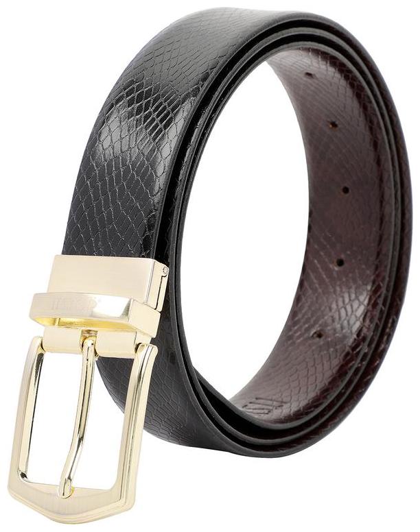

Itsyor genuine Reversible Italian leather Black and Mehroon formal belt for men