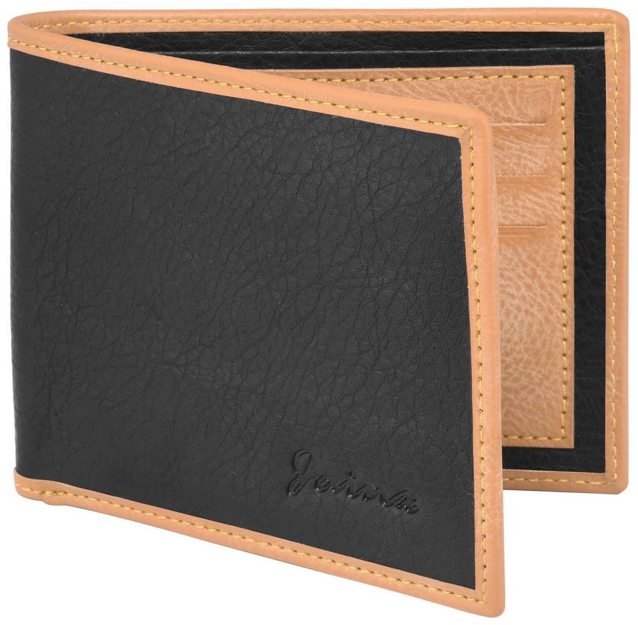 

Jainx Casual Black With Border Wallet For Men Boys - JMW710