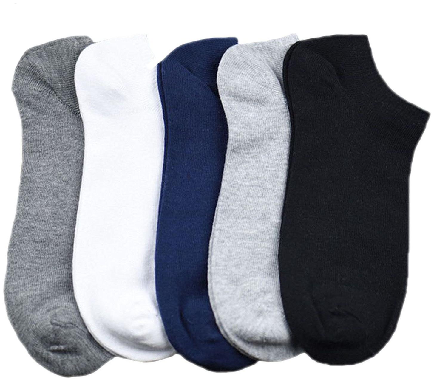 

JARS Collections Multi Cotton Ankle length socks ( 5 pairs )