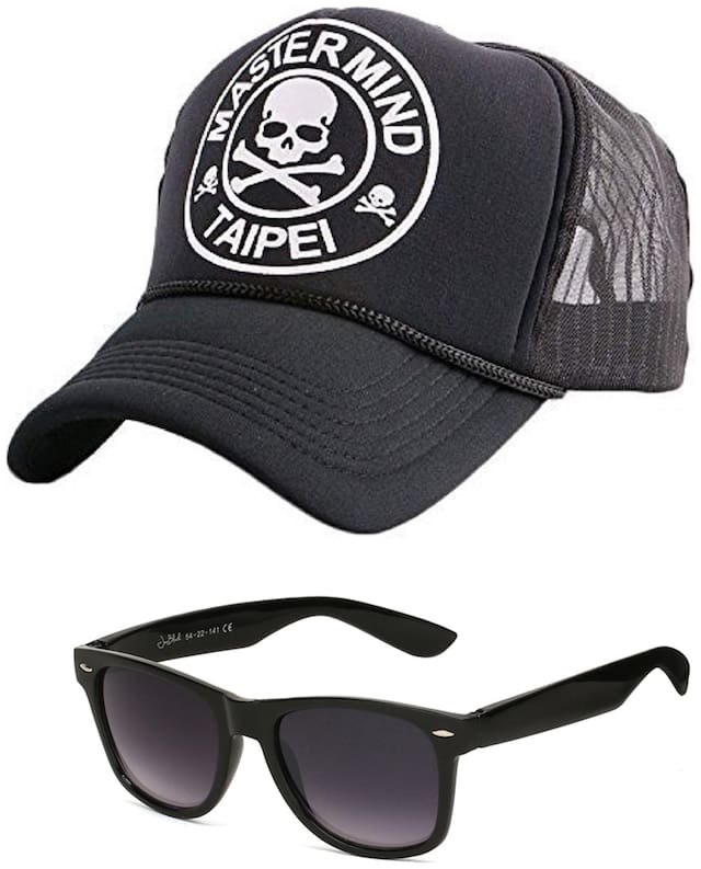 JARS Collections Men Cap Canvas - Black