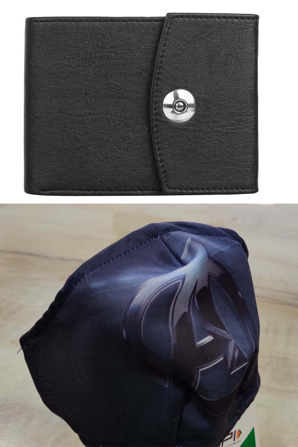 

JARS Collections Men Black Leather Bi-Fold Wallet ( Pack of 2 )
