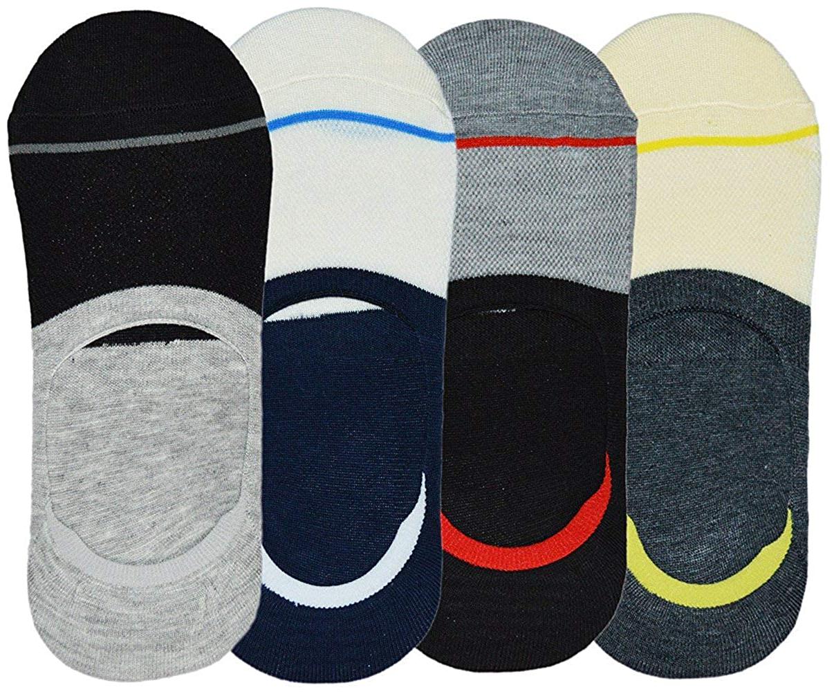 

JARS Collections Multi Cotton No show socks ( 4 pairs )