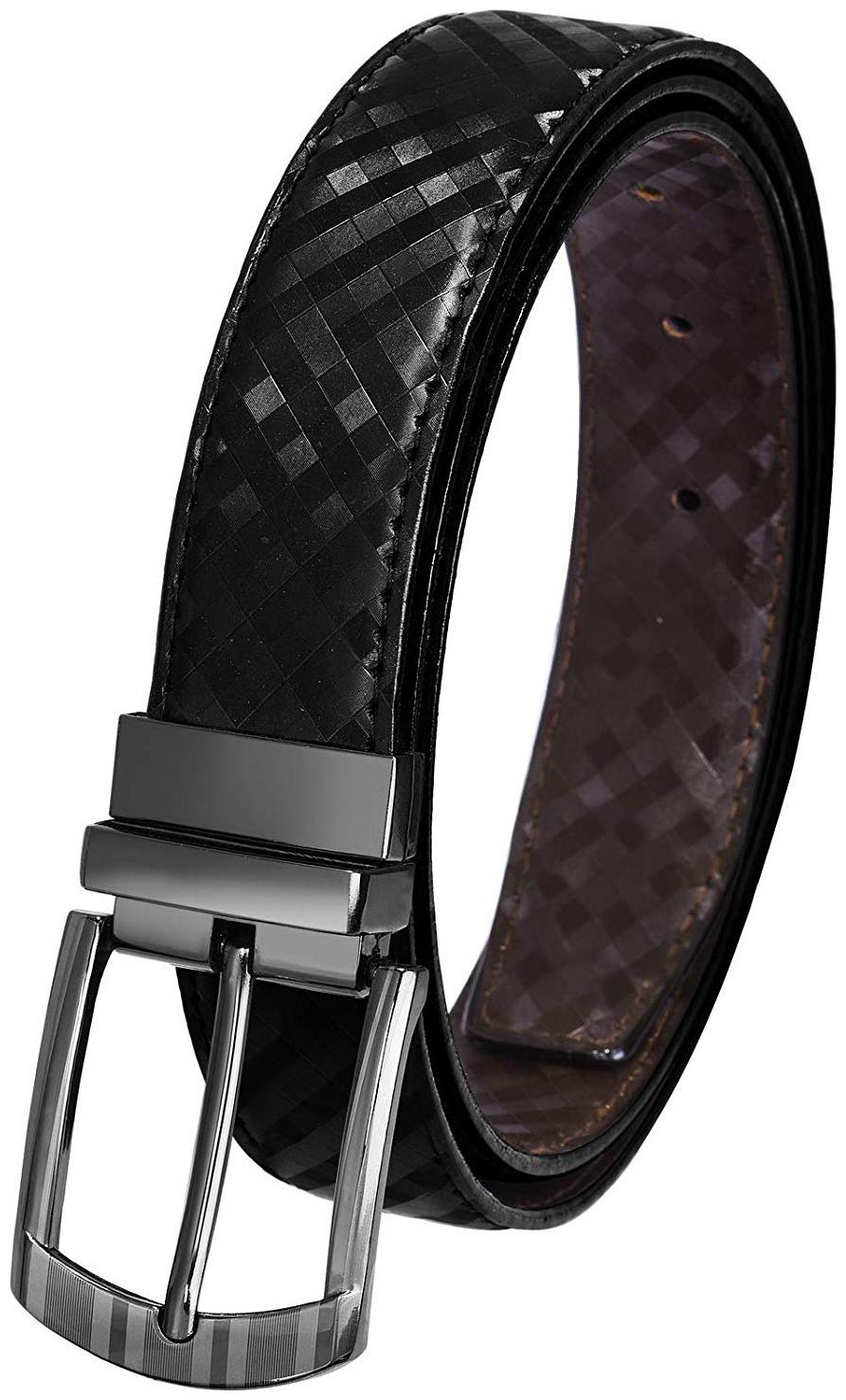 

Jaxer Stylish Reversible Faux Leather (Casual-Formal) Black-Brown Belt For Men s - JXBLT105