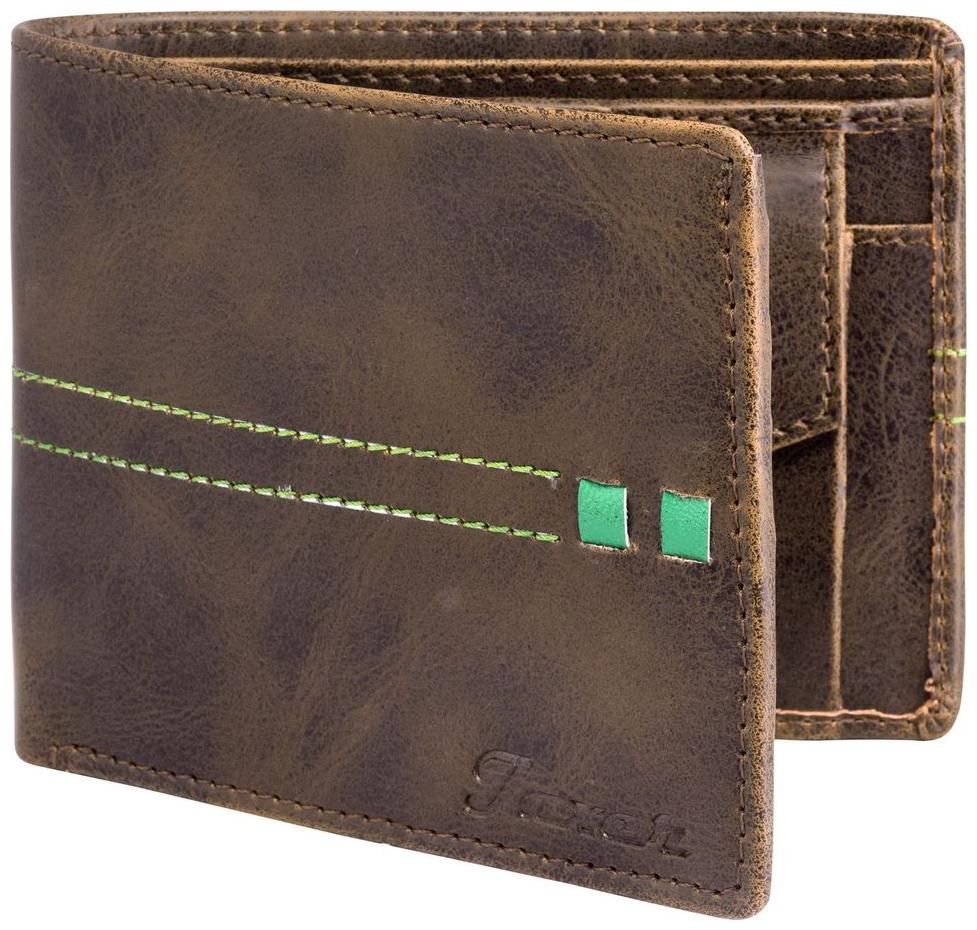 

JAINX Men Brown Leather Bi-Fold Wallet ( Pack of 1 )