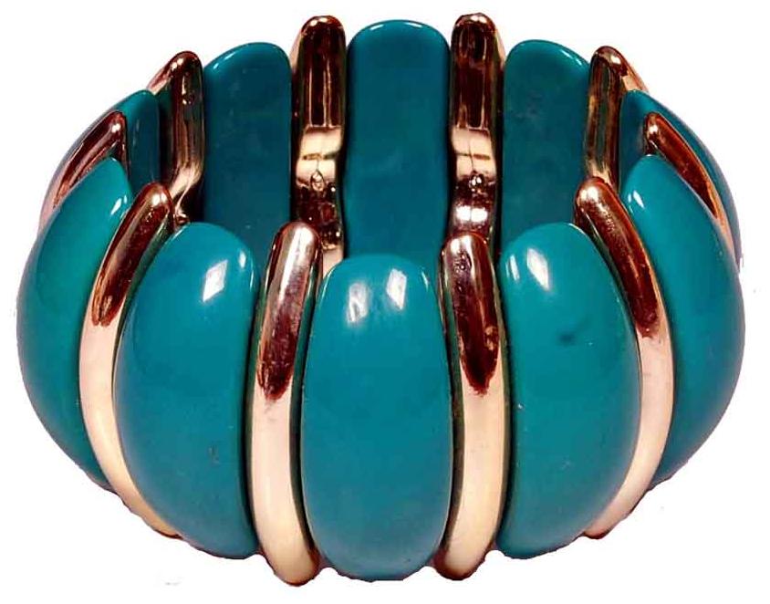 

JDX Blue And Rust Bracelet