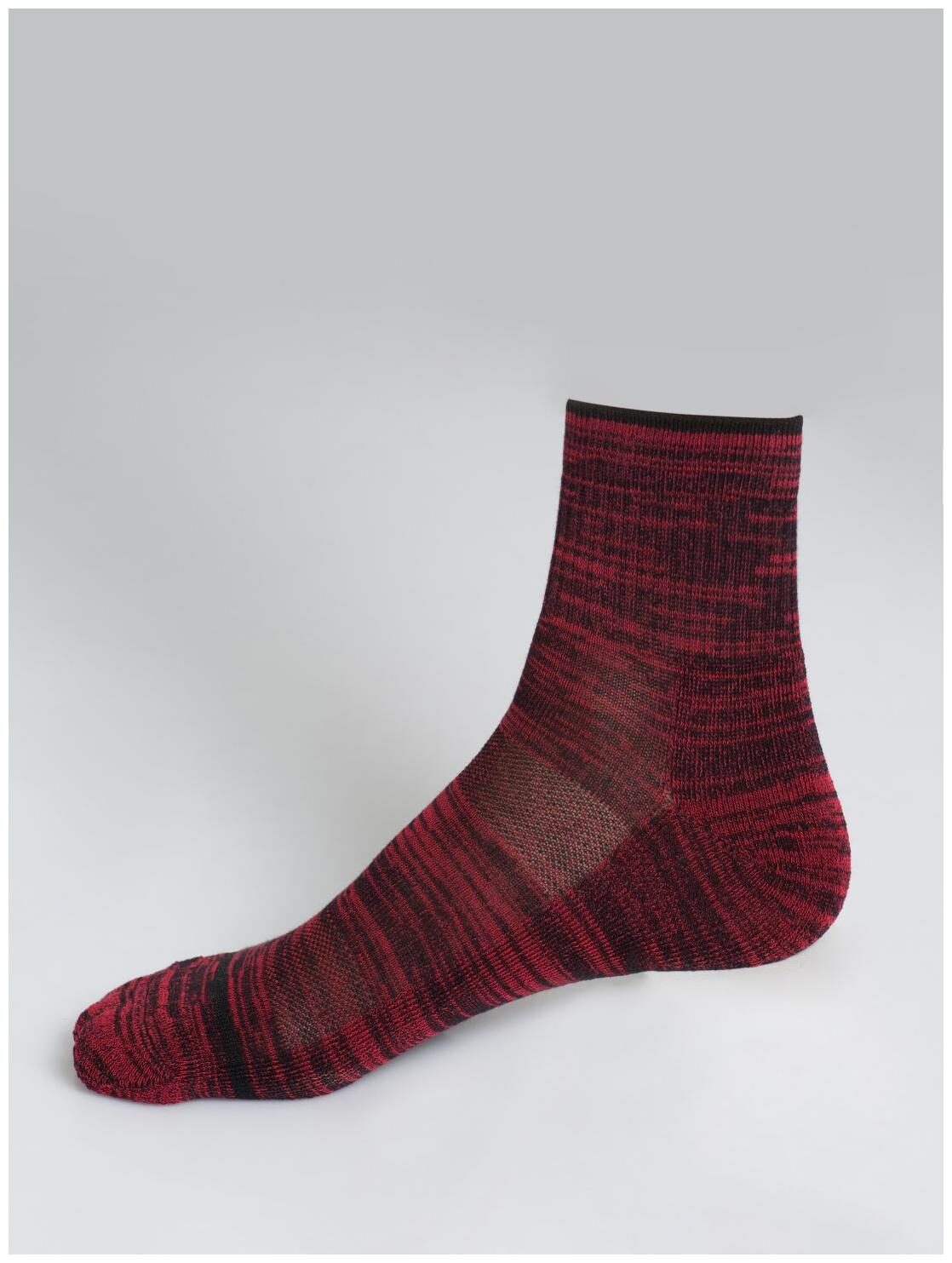 

Jockey Black Red Cotton Ankle length socks ( Pack of 1 )