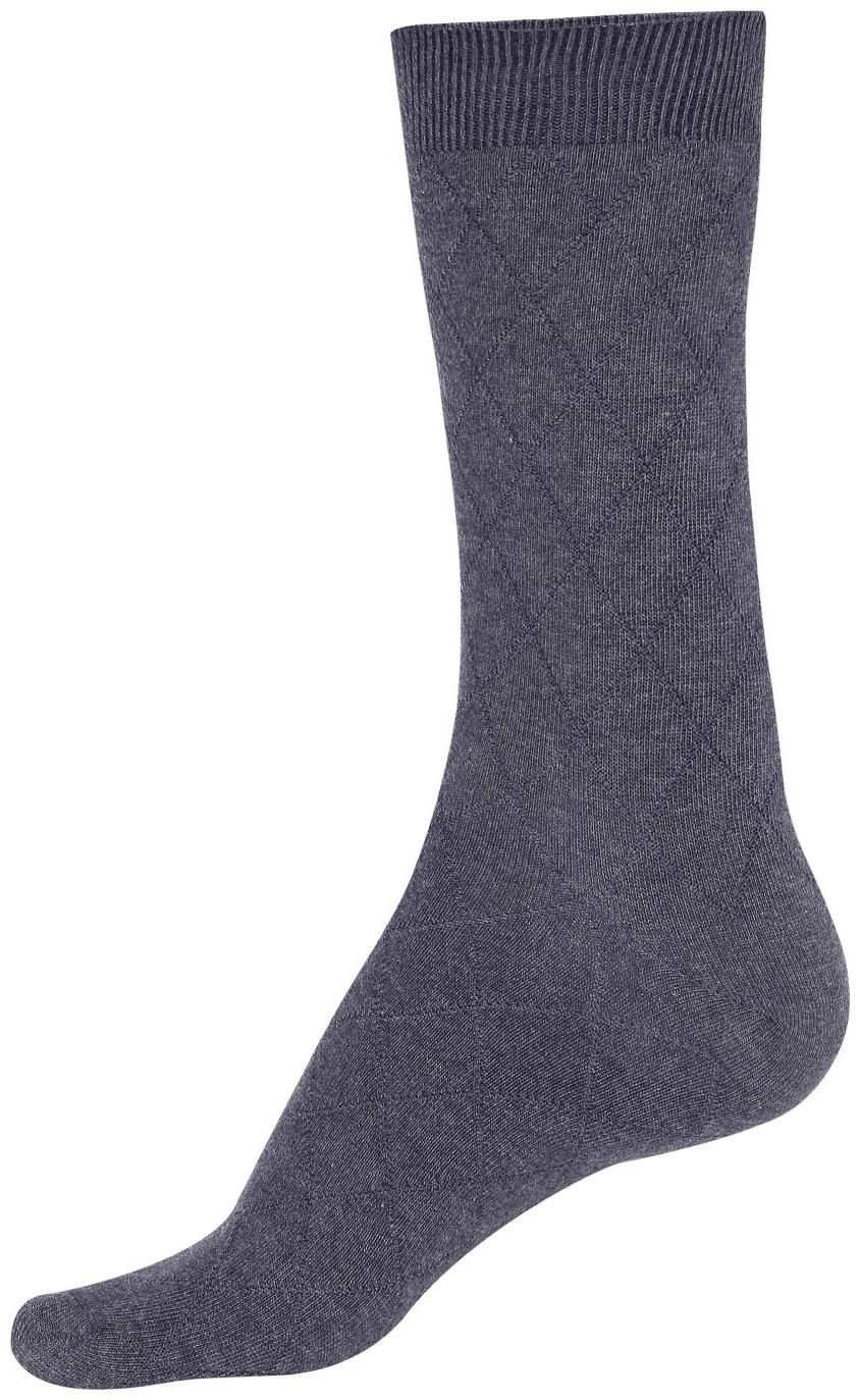 

Jockey Grey Cotton Calf length socks ( Pack of 1 )