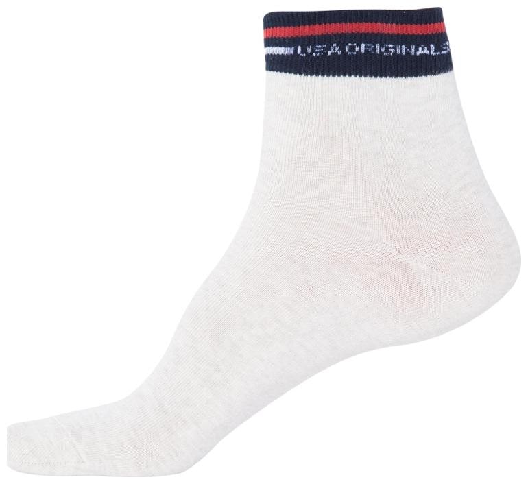 

Jockey White Cotton Ankle length socks ( Pack of 1 )