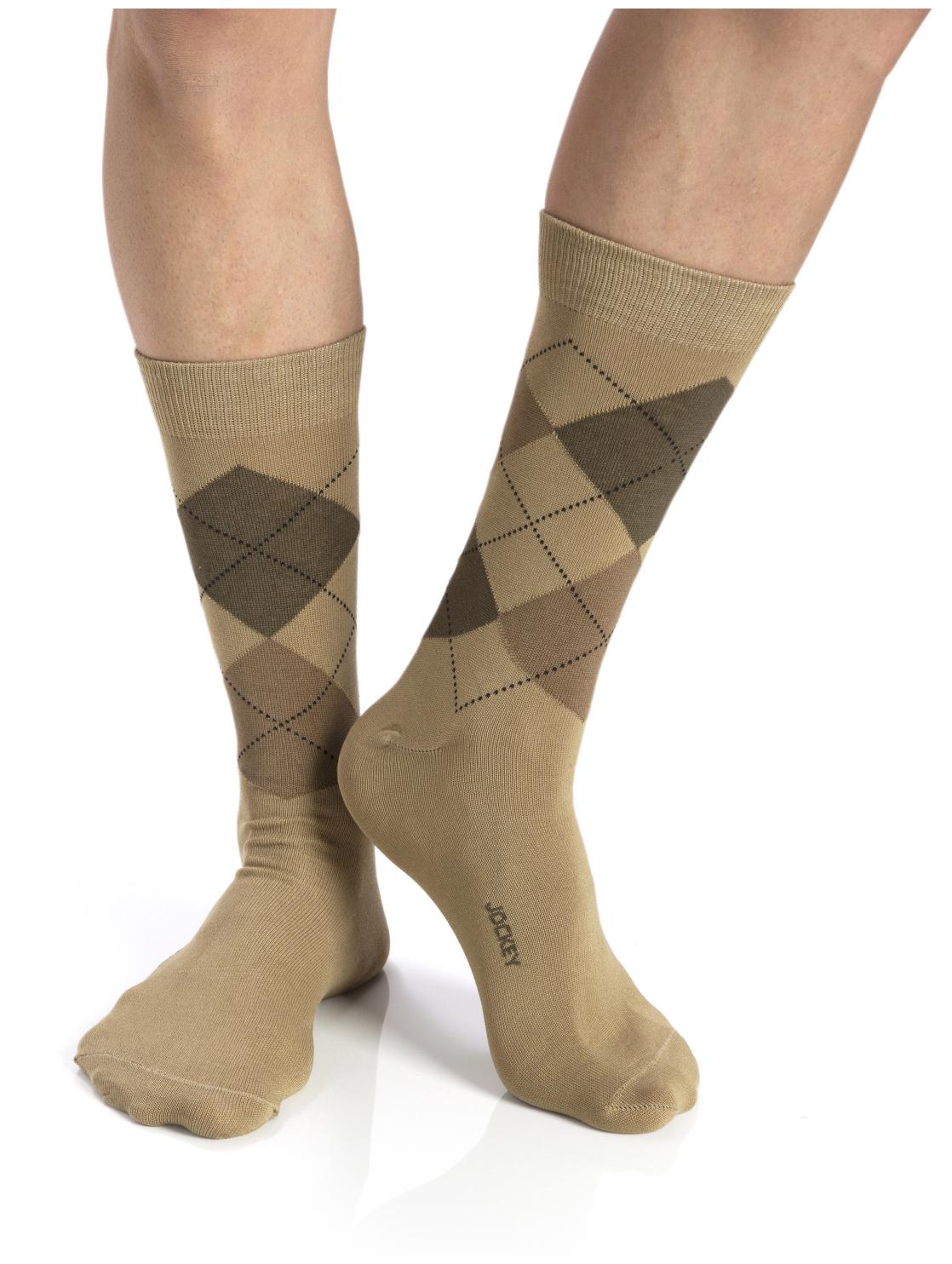 

Jockey Brown Cotton Calf length socks ( Pack of 1 )