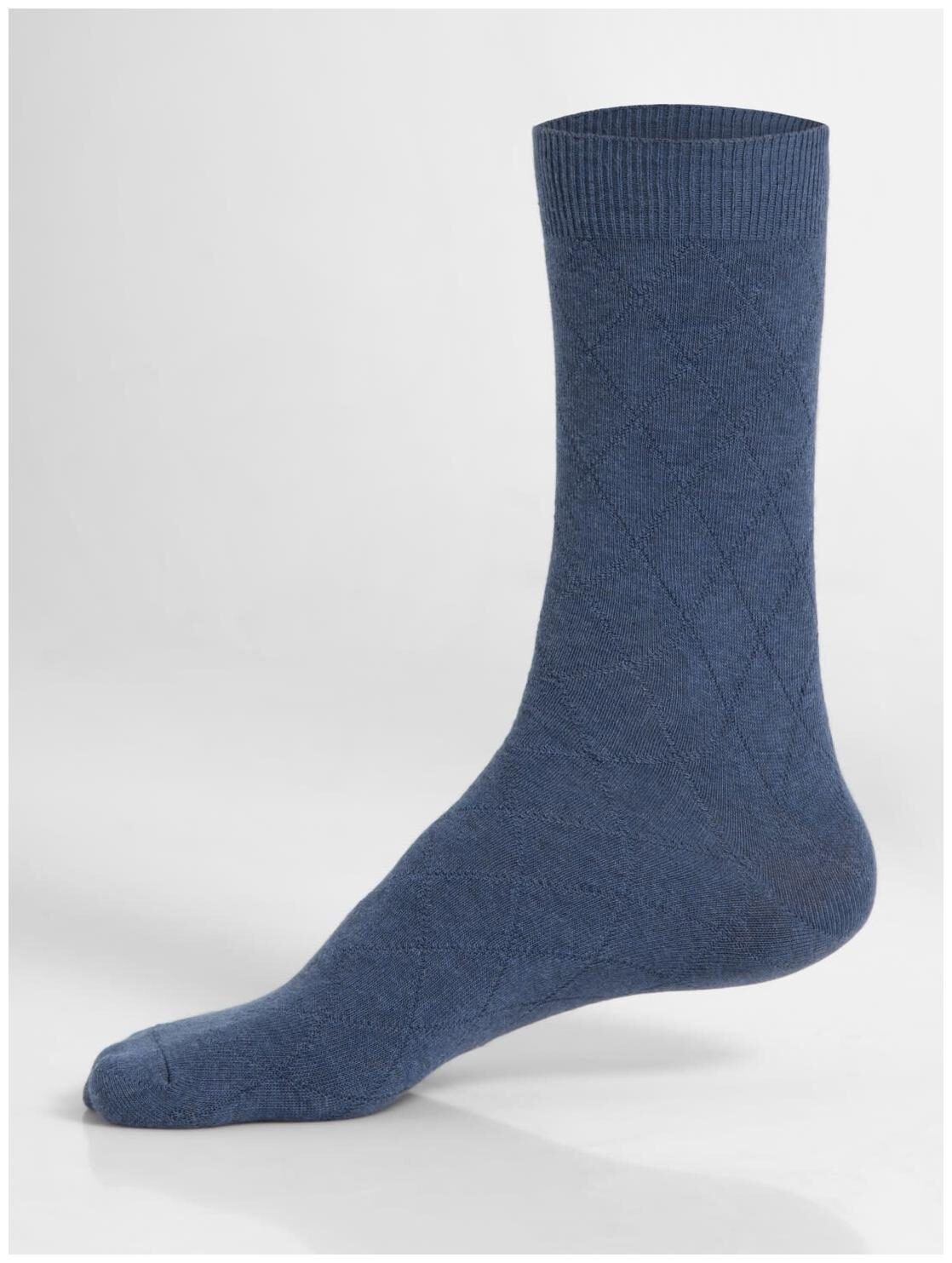 

Jockey Blue Cotton Calf length socks ( Pack of 1 )