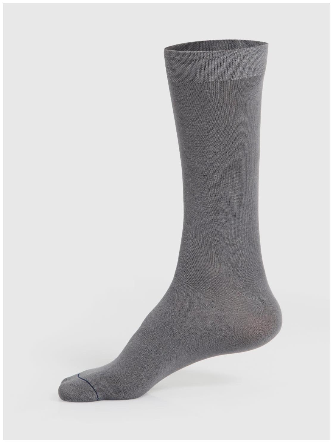 

Jockey Grey Cotton Calf length socks ( Pack of 1 )