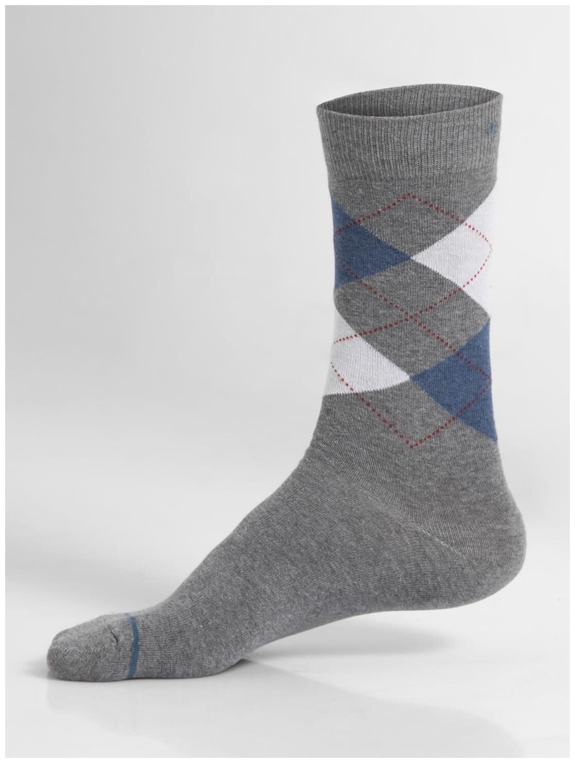 

Jockey Grey Cotton Calf length socks ( Pack of 1 )